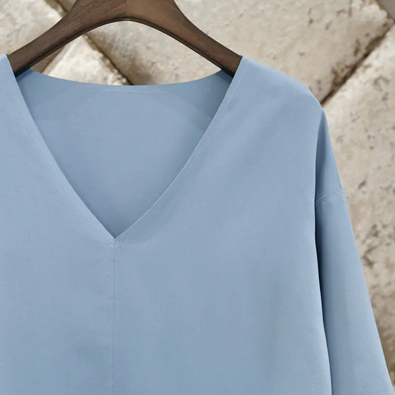 Korean 2020 Summer New Women's Two-Piece Set with Wide Leg Pants