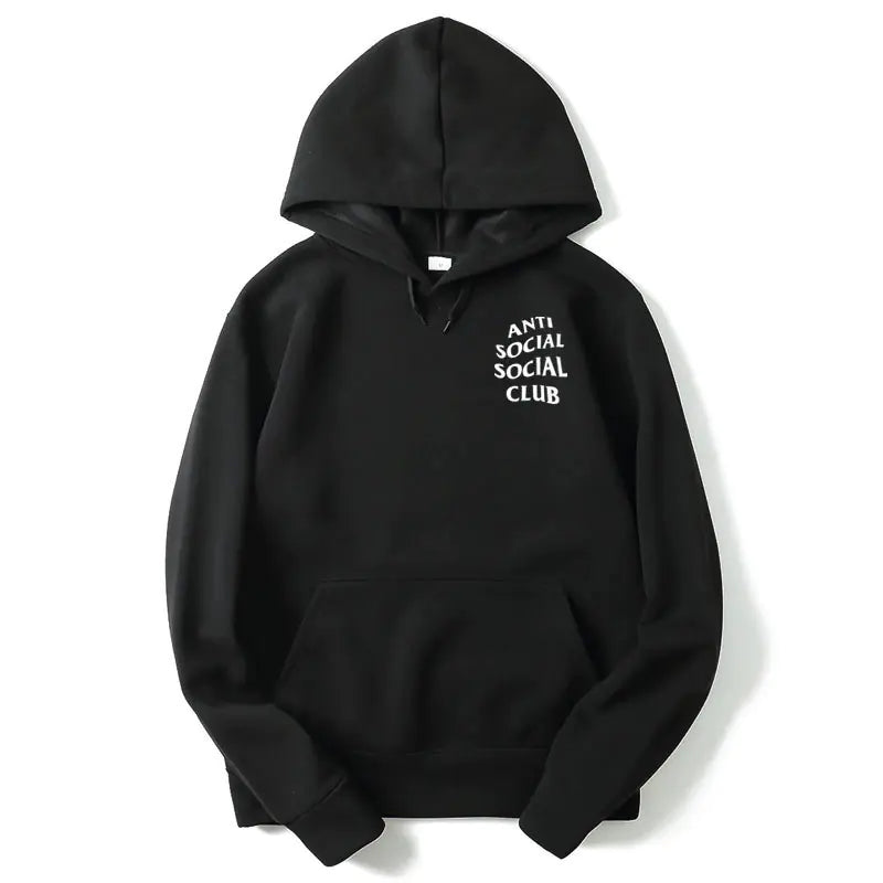 Men's Hooded Sweatshirt with Letter Print