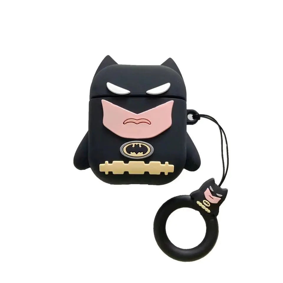 Batman Bluetooth AirPods Case with Silicone Protection