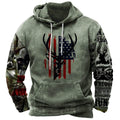 Outdoor Gifts for Men Quarter Zip Pullover Men Casual Tactical Camo Hoodie 1/4 Zip Long Sleeve Hooded Sweatshirts Workout Cargo Hoodies Clearance Deals