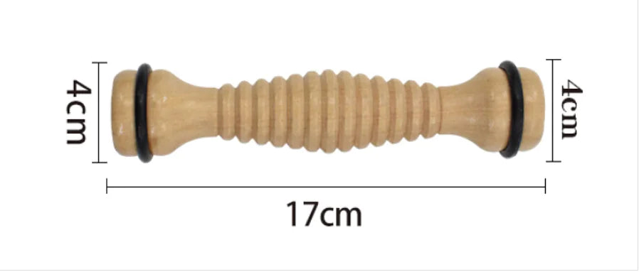 Wooden Roller Massage Sticks