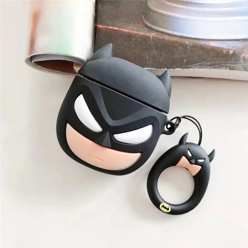 Batman Bluetooth AirPods Case with Silicone Protection